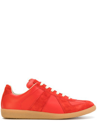 Baskets rouges Maison Margiela