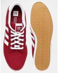 Baskets rouges adidas