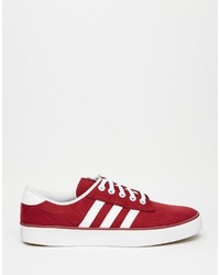 Baskets rouges adidas