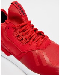 Baskets rouges adidas