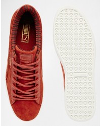 Baskets rouges Puma