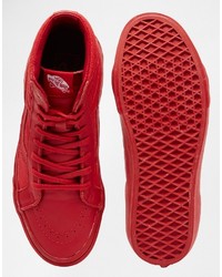 Baskets rouges Vans