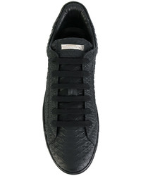 Baskets texturées noires DSQUARED2