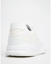 Baskets tressées blanches Le Coq Sportif