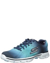 Baskets turquoise Skechers