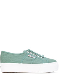 Baskets vert menthe Superga