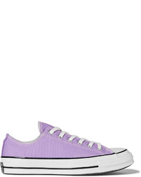Baskets violet clair Converse