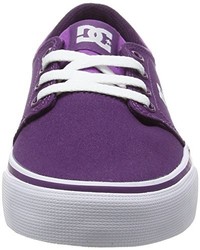 Baskets violettes DC Shoes