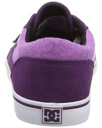 Baskets violettes DC Shoes