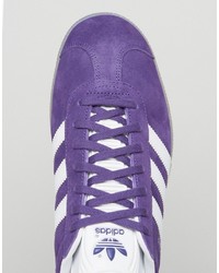 Baskets violettes adidas