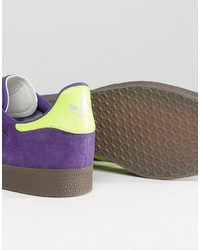 Baskets violettes adidas