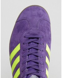 Baskets violettes adidas