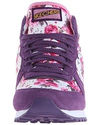 Baskets violettes Skechers