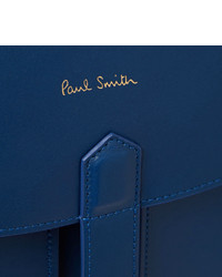Besace en cuir bleue Paul Smith