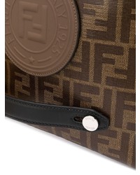 Besace en cuir marron Fendi