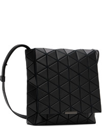 Besace en cuir noire Bao Bao Issey Miyake