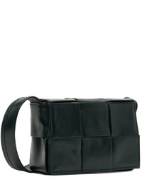 Besace en cuir noire Bottega Veneta