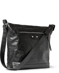 Besace en cuir noire Balenciaga