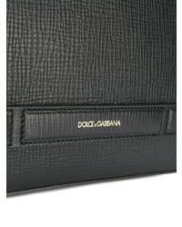 Besace en cuir noire Dolce & Gabbana