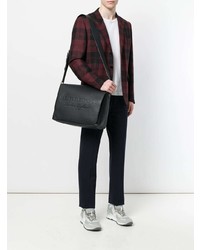 Besace en cuir noire Burberry