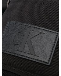 Besace en cuir noire Calvin Klein Jeans