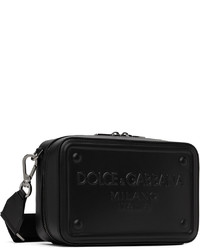 Besace en cuir noire Dolce & Gabbana