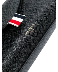 Besace en cuir noire Thom Browne