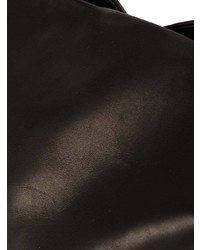 Besace en cuir noire Cornelian Taurus By Daisuke Iwanaga