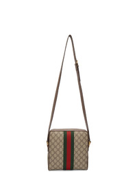 Besace en toile marron clair Gucci