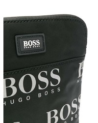 Besace en toile noire BOSS HUGO BOSS