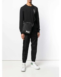 Besace en toile noire McQ Alexander McQueen