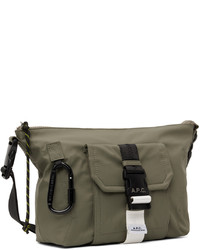 Besace olive A.P.C.