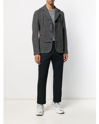 Blazer à carreaux gris foncé Comme Des Garcons SHIRT