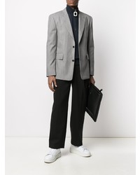 Blazer à carreaux gris Juun.J