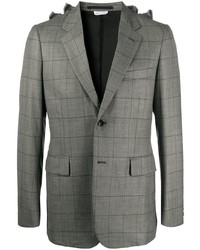 Blazer à carreaux gris Comme Des Garcons Homme Plus