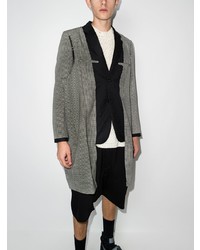 Blazer à carreaux gris Comme Des Garcons Homme Plus