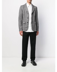 Blazer à carreaux gris Comme Des Garcons SHIRT