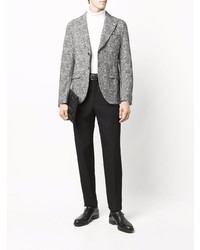 Blazer à carreaux gris Manuel Ritz