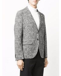 Blazer à carreaux gris Manuel Ritz