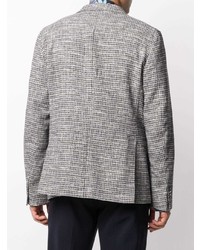 Blazer à carreaux gris Manuel Ritz