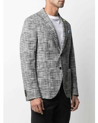 Blazer à carreaux gris Manuel Ritz