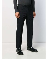 Blazer à carreaux noir Corneliani