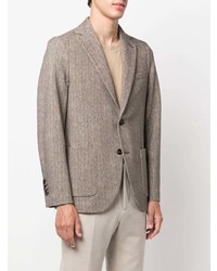 Blazer à chevrons beige Circolo 1901