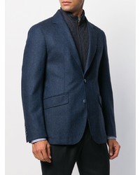 Blazer à chevrons bleu marine Hackett