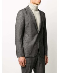 Blazer à chevrons gris foncé Eleventy