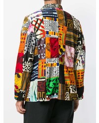 Blazer à patchwork multicolore Engineered Garments