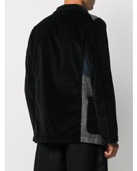 Blazer à patchwork noir Comme Des Garcons SHIRT