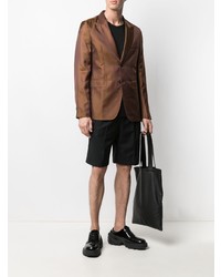 Blazer á pois marron Comme Des Garcons SHIRT