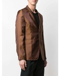 Blazer á pois marron Comme Des Garcons SHIRT