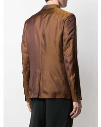 Blazer á pois marron Comme Des Garcons SHIRT